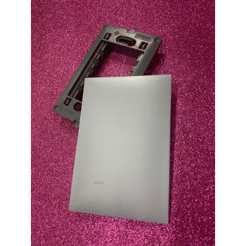 Placa Cega 4x2 - Pial Plus + Cinza 